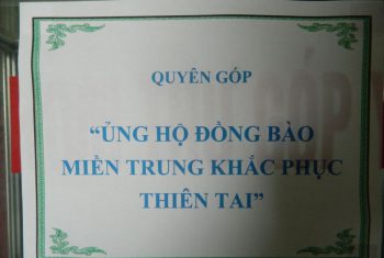 Chung tay vì miền trung thân yêu