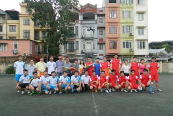Giao hữu bóng đá: Bệnh viện Tai Mũi Họng Trung Ương 6-6 BVĐK Hùng Vương