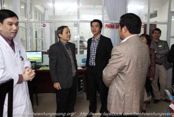 HV-Chào mừng lãnh đạo Bệnh viện Đa Khoa Hoàng Viết Thắng – TP. Huế đến thăm Bệnh Viện Đa Khoa Hùng Vương