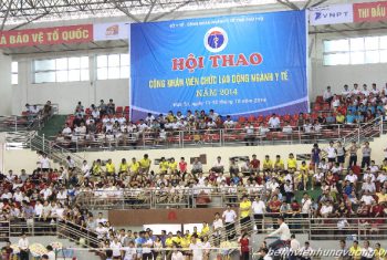 Bệnh viện Đa khoa Hùng Vương tham gia Hội thao ngành Y tế năm 2014