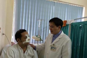 Lần đầu tiên nối thành công phần mũi bị đứt rời