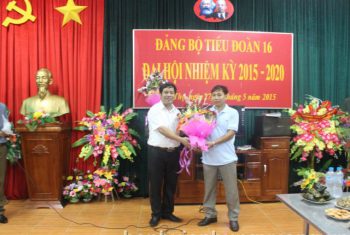 Tiểu đoàn 16 – Đơn vị kết nghĩa BVĐK Hùng Vương tổ chức thành công đại hội đảng bộ nhiệm kỳ 2015 – 2020