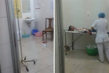 Hơn chục côn đồ đánh người trong bệnh viện Xanh Pôn