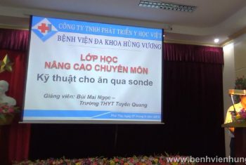 Triển khai tập huấn nâng cao trình độ chuyên môn