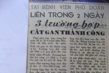 Chuyện vợ Bác sĩ Tôn Thất Tùng nấu cháo bồi dưỡng bệnh nhân